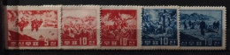 Corée Du Nord 1960 / Yvert N°228-232 / ** (sans Gomme) - Korea, North