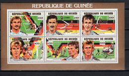 Guinea 1991 Football Soccer World Cup, Sheetlet MNH - 1990 – Italia