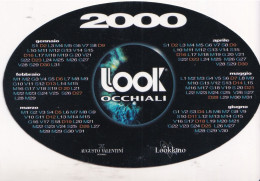 Calendarietto - Look Occhiali - Anno 2000 - Klein Formaat: 1991-00