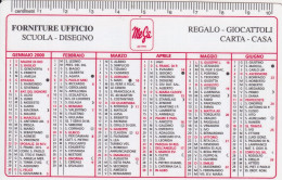 Calendarietto - MEGA - Forniture Ufficio - Anno 2000 - Small : 1991-00