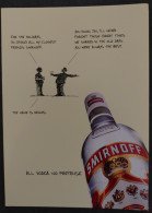 Carte Postale Double - Smirnoff Vodka (boisson - Alcool) - Publicidad