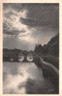 75-PARIS LA SEINE AU QUAI DE BETHUNE-N°T1048-G/0075 - Die Seine Und Ihre Ufer