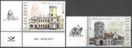 Estonia Estland Eesti Estonie 2017 Europa Cept Castles Mi.No. 890-91 MNH ** Neuf Postfrisch - 2017