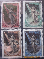 RUSSIA ~ 1957 ~ S.G. NUMBERS 2164 - 2167. ~ SATELLITES. ~ VFU #03574 - Oblitérés