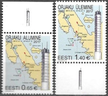 Estonia Estland Eesti Estonie 2017 Lighthouses Mi.No. 899-900 MNH ** Neuf Postfrisch - Estonie