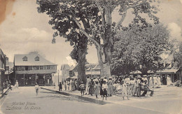 St. Lucia - SOUFRIERE - Market Place - SEE SCANS FOR CONDITION - Publ. Unknown - Saint Lucia