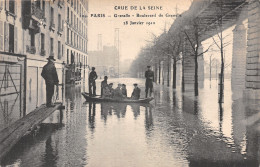 75-PARIS CRUE DE LA SEINE BOULEVARD DE GRENELLE-N°T1052-A/0153 - Inondations De 1910