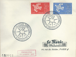 Enveloppe 1er Jour FDC N°1309/1310 Europa - Charleville - 16/09/1961 - 1960-1969