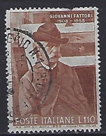 Italy 1958  Giovanni Fattori  (o) Mi.1013 - 1946-60: Gebraucht