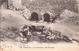 Albania - KORÇË - Woman At The Fountain - Albania