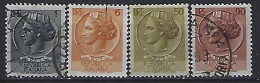 Italy 1957  Italia Turrita  (o) Mi.984-987 - 1946-60: Used