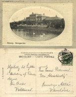 Denmark, NYBORG, Banegaarden, Railway Station (1912) Embossed Postcard - Denmark