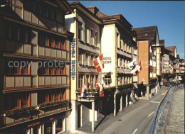 12004453 Appenzell IR Hauptgasse Hotel Hecht Appenzell - Autres & Non Classés
