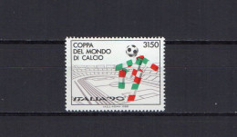 Italy 1988 Football Soccer World Cup Stamp MNH - 1990 – Italy