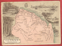 ** CARTE  GUYANE  FRANCAISE ** - Mapas