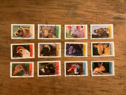 2017, Série Complète Y&T 1386/1397 (ADH40) - Used Stamps