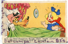 -- Humour - N°7, Le Petit Chaperon R édition .E SEPHERIADES, Walt Disney, Mickey  Non écrite, TTBE, Scans. - 1900-1949