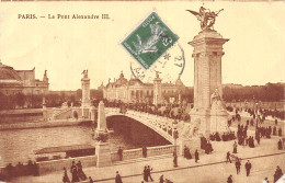 75-PARIS LE PONT ALEXANDRE III-N°T1059-C/0341 - Puentes