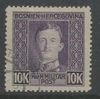 Bosnia Bosnien K.u.K. Austria Hungary Mi.141 Used 1917 - Bosnia And Herzegovina