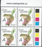 ** 902 Czech Republic Tree Frog 2016 Bee Orchid - Rane