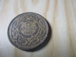 Tunisie - 5 Francs Muhammad VIII Al-Amin 1946.N°712. - Tunesië