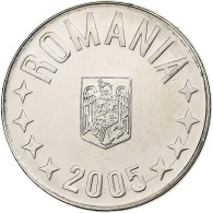 Roumanie, 10 Bani, 2005, Bucharest, Nickel Plaqué Acier, TTB, KM:191 - Rumänien