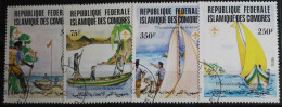 Komoren 652-655 Gestempelt #FR822 - Isole Comore (1975-...)