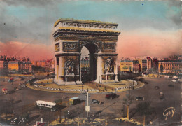 75-PARIS PLACE ET ARC DE TRIOMPHE DE L ETOILE-N°T1062-E/0353 - Plazas