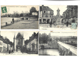 VILLENEUVE SUR YONNE - Lot De 4 Cartes Postales - Villeneuve-sur-Yonne