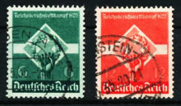 3. REICH 1935 Nr 571-572 Gestempelt X5D281A - Used Stamps