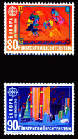 LIECHTENSTEIN 1992 Nr 1033-1034 Postfrisch S9F8332 - Nuovi