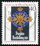 BERLIN 1981 Nr 648 Zentrisch Gestempelt X621262 - Usati