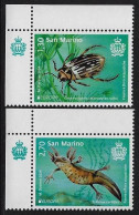 SAN MARINO / SAINT-MARIN  - EUROPA-CEPT 2024 -"UNDERWATER FLORA And FAUNA".- SET Of 2 V. - CH-SUP-IZQ - 2024