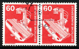 BRD DS INDUSTRIE U. TECHNIK Nr 990 Gestempelt WAAGR PAAR X66817E - Used Stamps