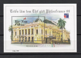 Feuillet Neuf** MNH 1999  Viêt-Nam Vietnam Opéra Hanoï Exposition Internationale Philatélique " PHILEXFRANCE 99 " - Vietnam