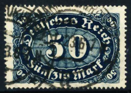 D-REICH INFLA Nr 246a Gestempelt Gepr. X6B177E - Used Stamps