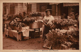 06 , Cpa  COTE D'AZUR , 1 , Marché Aux Fleurs  (14634.V24) - Sonstige & Ohne Zuordnung