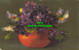 R564831 Flowers. Serie Artistica Velluto. Uff. Rev. Stampa Milano N. 1795. T. A. - World