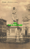 R565501 Firenze. Monumento A Dante - World