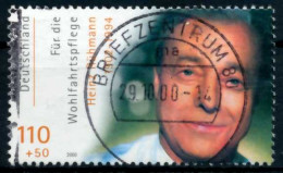 BRD 2000 Nr 2146 Zentrisch Gestempelt X6D9102 - Used Stamps
