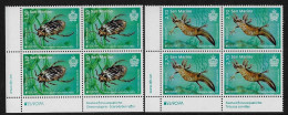 SAN MARINO / SAINT-MARIN  - EUROPA-CEPT 2024 -"UNDERWATER FLORA And FAUNA".- DOS BLOQUES De 4 - CH-INF-IZQ-EUR - 2024