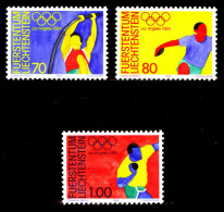 LIECHTENSTEIN 1984 Nr 846-848 Postfrisch SB463C2 - Nuevos