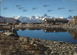 11992933 Nufenenpass Aletschhorn Wannenhorn Wasenhorn Oberaarhorn Lauteraarhorn  - Other & Unclassified