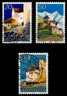 LIECHTENSTEIN 1986 Nr 896-898 Zentrisch Gestempelt X6E6682 - Usati