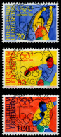 LIECHTENSTEIN 1984 Nr 846-848 Zentrisch Gestempelt X6E68CE - Usati