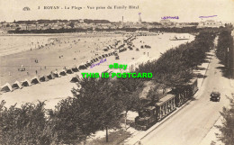 R564860 CAP. 3. Royan. La Plage. Vue Prise Du Family Hotel. Nouvelles Galeries - Welt