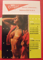 Petit Calendrier 1988. Photos De Pin-up - Formato Piccolo : 1981-90