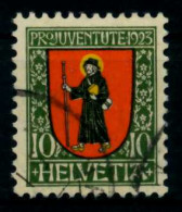 SCHWEIZ PRO JUVENTUTE Nr 186 Gestempelt X8219A2 - Used Stamps