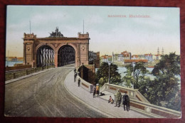 AK Mannheim ; Rheinbrücke - Mannheim