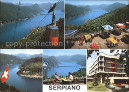 11979698 Serpiano TI Schwebebahn Funivia Ristorante Morcote Melide Lugano San Sa - Other & Unclassified